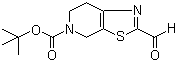 structure of CAS# 365996-10-7, tert-Butyl 2-formyl-6,7-dihydrothiazolo[5,4-c]pyridine-5(4H)-carboxylate