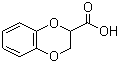 1,4-Benzodioxan-2-carboxylic acid molecular structure (CAS 3663-80-7)