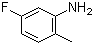 结构式 CAS# 367-29-3, 5-氟-2-甲基苯胺