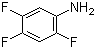 2,4,5-三氟苯胺分子结构 (CAS 367-34-0)