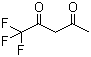 结构式 CAS# 367-57-7, 1,1,1-三氟-2,4-戊二酮; 1,1,1-三氟乙酰丙酮