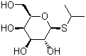 异丙基-beta-D-硫代半乳糖吡喃糖苷分子结构 (CAS 367-93-1)
