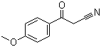 structure of CAS# 3672-47-7, 4-Methoxybenzoylacetonitrile;3-(4-Methoxyphenyl)-3-oxopropanenitrile