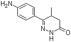 结构式 CAS# 36725-28-7, 6-(4-氨基苯基)-4,5-二氢-5-甲基-3(2H)-哒嗪酮