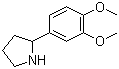 2-(3,4-Dimethoxyphenyl)pyrrolidine molecular structure (CAS 367281-00-3)