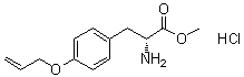 structure of CAS# 367517-26-8, O-2-Propenyl-D-tyrosine methyl ester hydrochloride