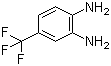 structure of CAS# 368-71-8, 3,4-Diaminobenzotrifluoride;4-Trifluoromethyl-1,2-phenylenediamine