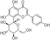 Vitexin molecular structure (CAS 3681-93-4)