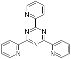 structure of CAS# 3682-35-7, 2,4,6-Tri(2-pyridyl)-1,3,5-triazine;2,4,6-Tripyridyl-S-triazine