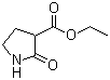 结构式 CAS# 36821-26-8, 2-羰基吡咯烷-3-羧酸乙酯