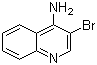 4-Amino-3-bromoquinoline molecular structure (CAS 36825-36-2)