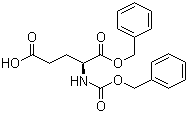 Cbz-L-Glutamic acid 1-benzyl ester molecular structure (CAS 3705-42-8)