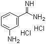 structure of CAS# 37132-68-6, 3-Aminobenzamidine dihydrochloride;m-Aminobenzamidine dihydrochloride