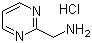2-Aminomethylpyrimidine hydrochloride molecular structure (CAS 372118-67-7)