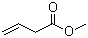 3-丁烯酸甲酯分子结构 (CAS 3724-55-8)