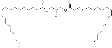 结构式 CAS# 372490-74-9, 1,1'-(2-羟基-1,3-丙烷二基)双十九烷酸酯