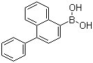 structure of CAS# 372521-91-0, (1-Phenylnaphthalen-4-yl)boronic acid