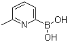 6-Methylpyridine-2-boronic acid molecular structure (CAS 372963-50-3)