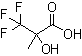 结构式 CAS# 374-35-6, 2-羟基-2-(三氟甲基)丙酸
