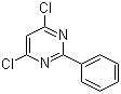 structure of CAS# 3740-92-9, Fenclorim;4,6-Dichloro-2-phenylpyrimidine