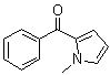 (1-甲基-1H-吡咯-2-基)苯基甲酮分子结构 (CAS 37496-06-3)