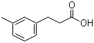结构式 CAS# 3751-48-2, 3-甲基苯丙酸