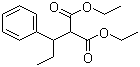 结构式 CAS# 37556-02-8, (1-苯基丙基)丙二酸二乙酯