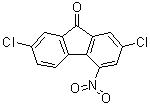 structure of CAS# 37568-11-9, 2,7-Dichloro-4-nitro-9H-fluoren-9-one;NSC 73080