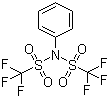 结构式 CAS# 37595-74-7, N-苯基双(三氟甲烷磺酰)亚胺