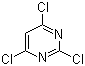 2,4,6-三氯嘧啶分子结构 (CAS 3764-01-0)