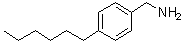 4-Hexylbenzenemethanamine molecular structure (CAS 376640-08-3)