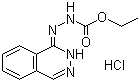Todralazine hydrochloride molecular structure (CAS 3778-76-5)