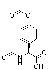 L-(+)-N-Acetyl-2-(4-acetoxyphenyl)glycine molecular structure (CAS 37784-27-3)