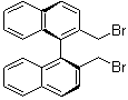 结构式 CAS# 37803-02-4, (S)-2,2'-双(溴甲基)-1,1'-联萘