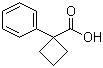 structure of CAS# 37828-19-6, 1-Phenylcyclobutanecarboxylic acid