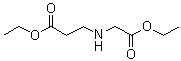 structure of CAS# 3783-61-7, Diethyl 2-azabutane-1,4-dicarboxylate;Diethyl N-(carboxymethyl)-beta-alanine; Ethyl N-(carboethoxyethyl)-beta-aminopropionate; NSC 133476