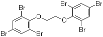 结构式 CAS# 37853-59-1, 1,2-双(2,4,6-三溴苯氧基)乙烷
