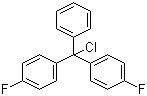 结构式 CAS# 379-54-4, 4,4'-(氯(苯基)亚甲基)双(氟苯)