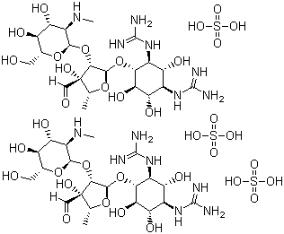 Streptomycin sulfate  molecular structure (CAS 3810-74-0)