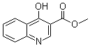 4-Hydroxy-3-quinolinecarboxylic acid methyl ester molecular structure (CAS 38113-86-9)