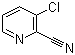 structure of CAS# 38180-46-0, 2-Cyano-3-chloropyridine;3-Chloro-2-cyanopyridine