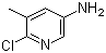 2-Chloro-3-methyl-5-aminopyridine molecular structure (CAS 38186-82-2)