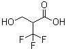 结构式 CAS# 382-43-4, 3-羟基-2-(三氟甲基)丙酸