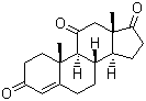 structure of CAS# 382-45-6, Adrenosterone;Androst-4-ene-3,11,17-trione