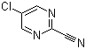 structure of CAS# 38275-56-8, 5-Chloro-2-pyrimidinecarbonitrile;2-Cyano-5-chloropyrimidine