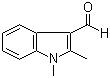 1,2-Dimethyl-1H-indole-3-carboxaldehyde molecular structure (CAS 38292-40-9)