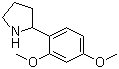 structure of CAS# 383127-11-5, 2-(2,4-Dimethoxyphenyl)pyrrolidine