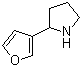 structure of CAS# 383127-25-1, 2-Furan-3-ylpyrrolidine