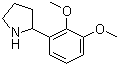 structure of CAS# 383127-41-1, 2-(2,3-Dimethoxyphenyl)pyrrolidine