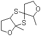 Hexahydro-2'3a-dimethylspiro[1,3-dithiolo[4,5-b]furan-2,3'(2'H)-furan] molecular structure (CAS 38325-25-6)